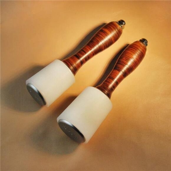 Professional leather carving hammer, leathercraft mallet, leather maul - Picture 6 of 8